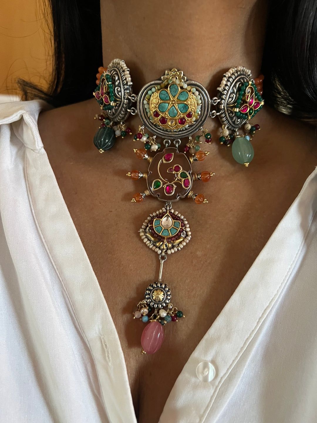 Pure 925 Silver Fusion Choker