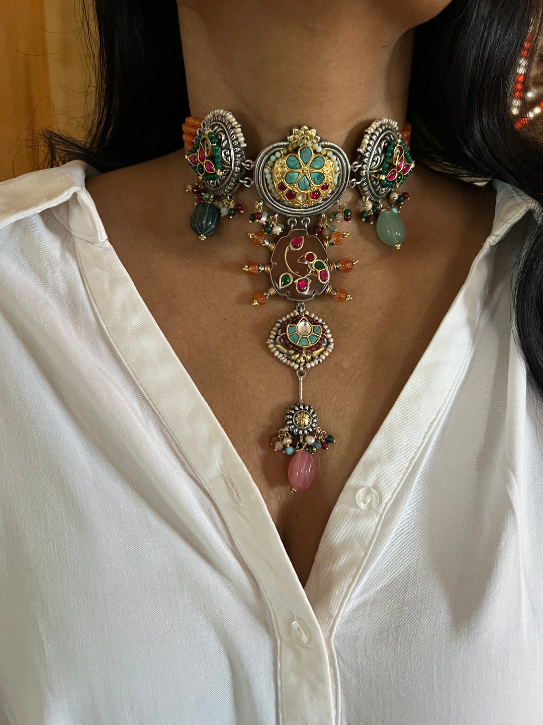 Pure 925 Silver Fusion Choker