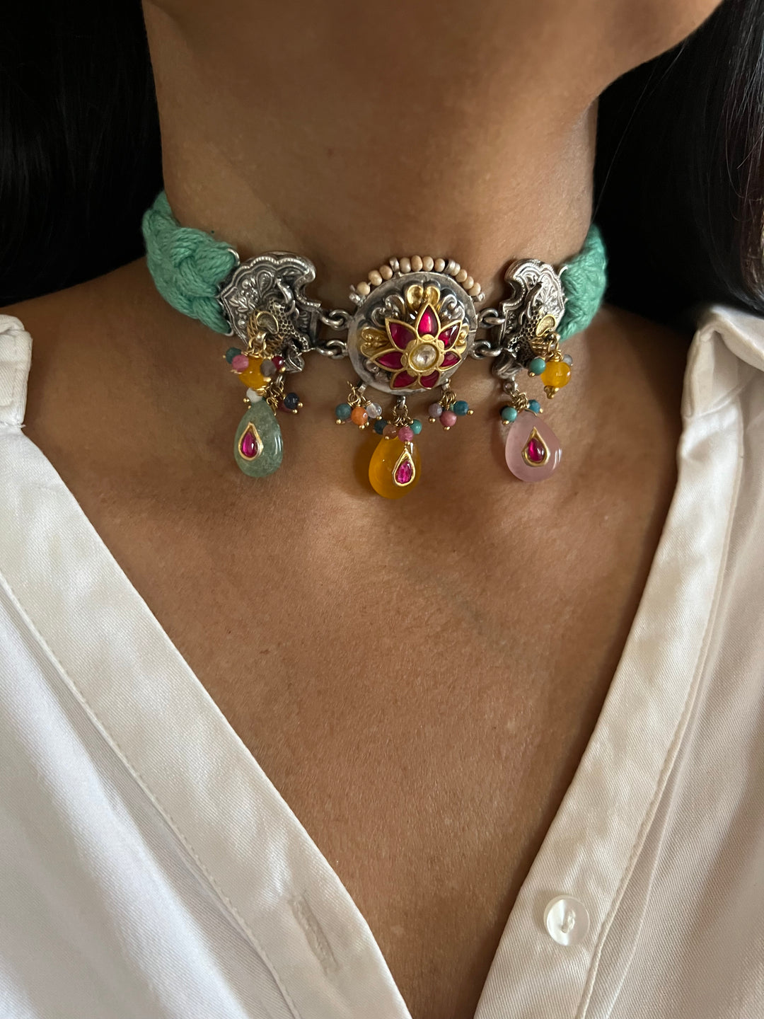 Pure 925 Silver Fusion Choker