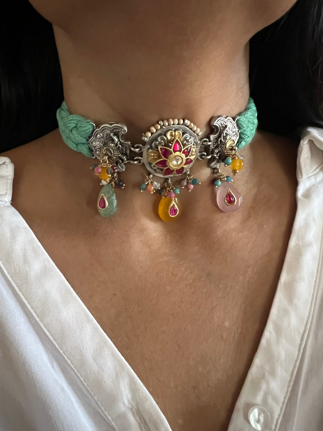 Pure 925 Silver Fusion Choker