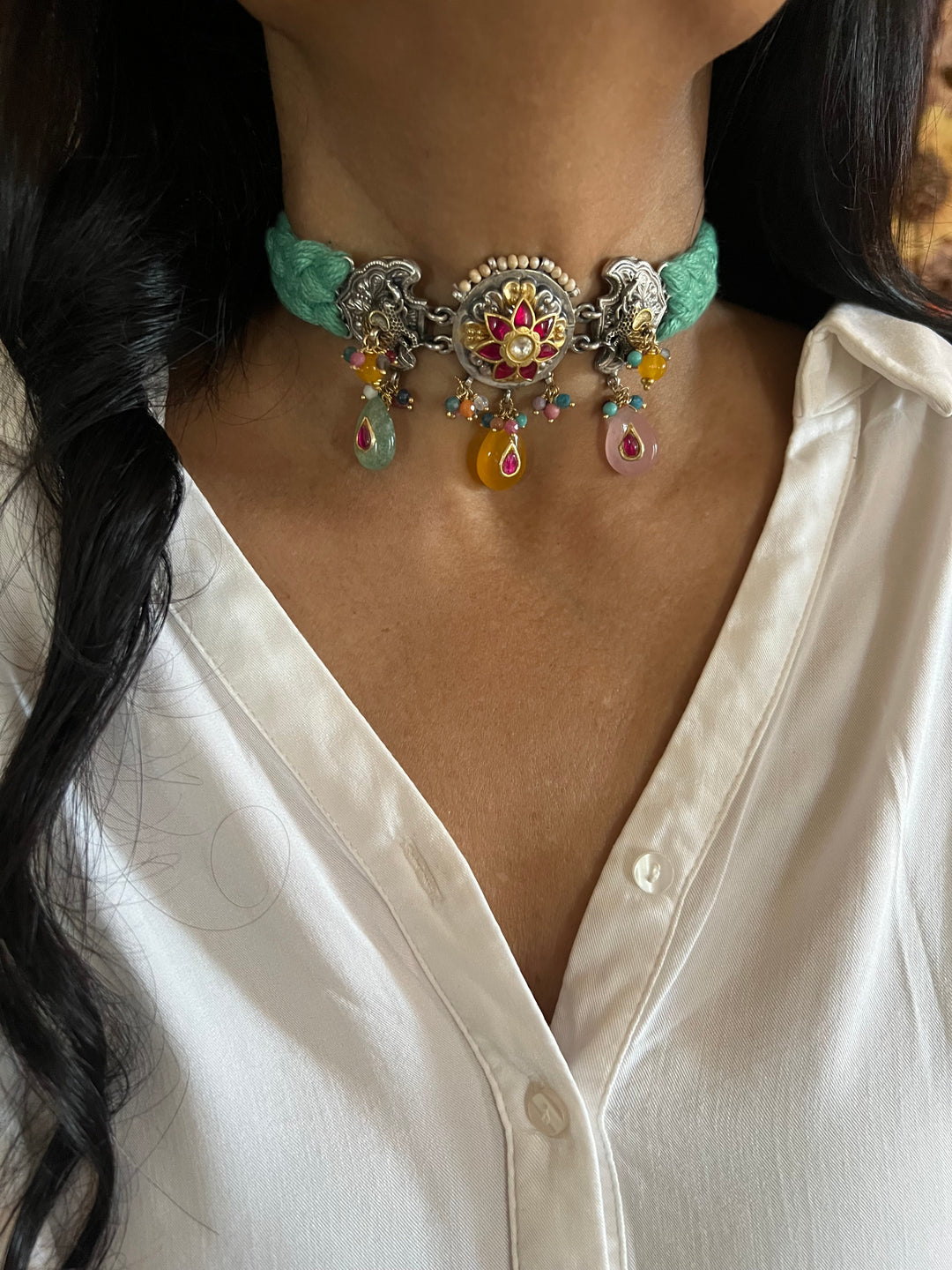 Pure 925 Silver Fusion Choker