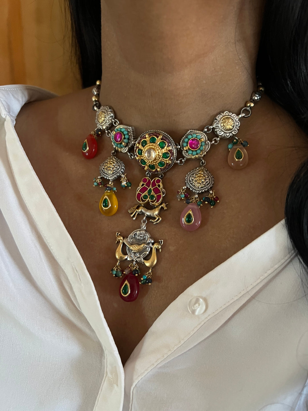 Pure 925 Silver Fusion Choker