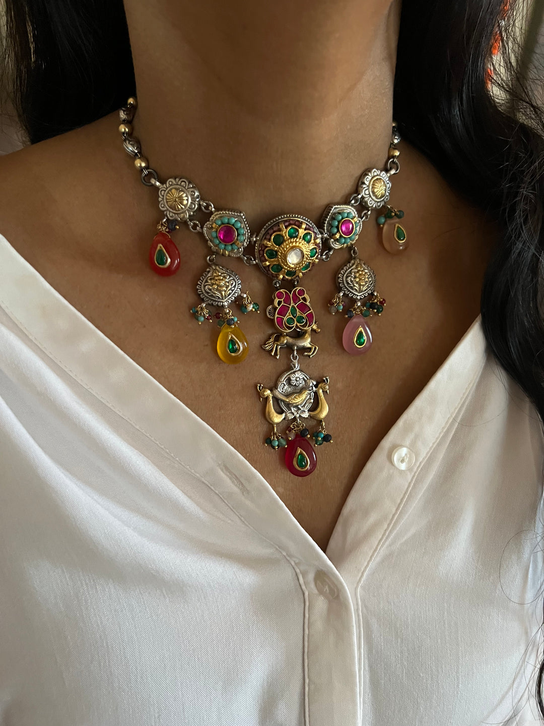 Pure 925 Silver Fusion Choker