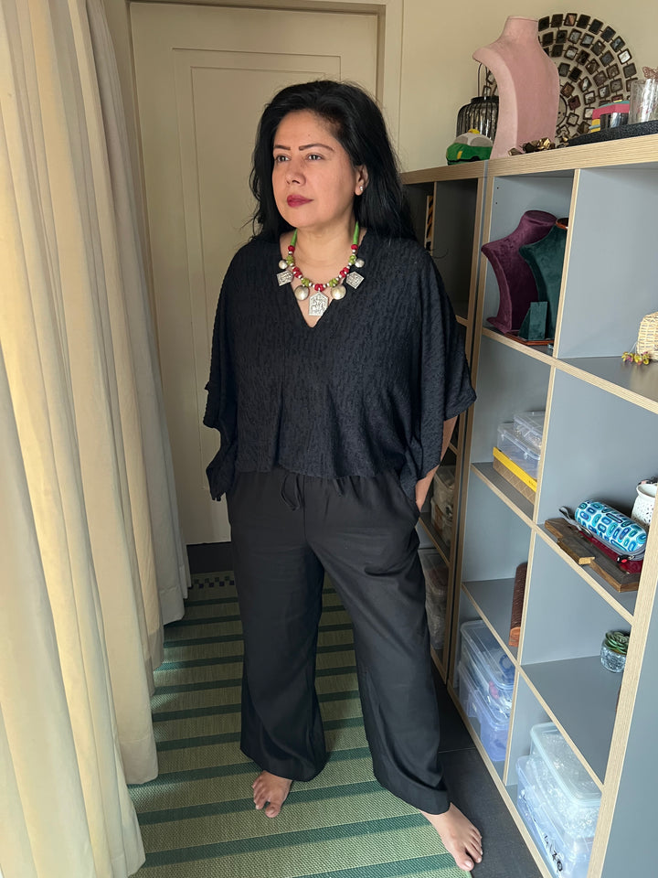 Tribal Pendant Thread Necklace