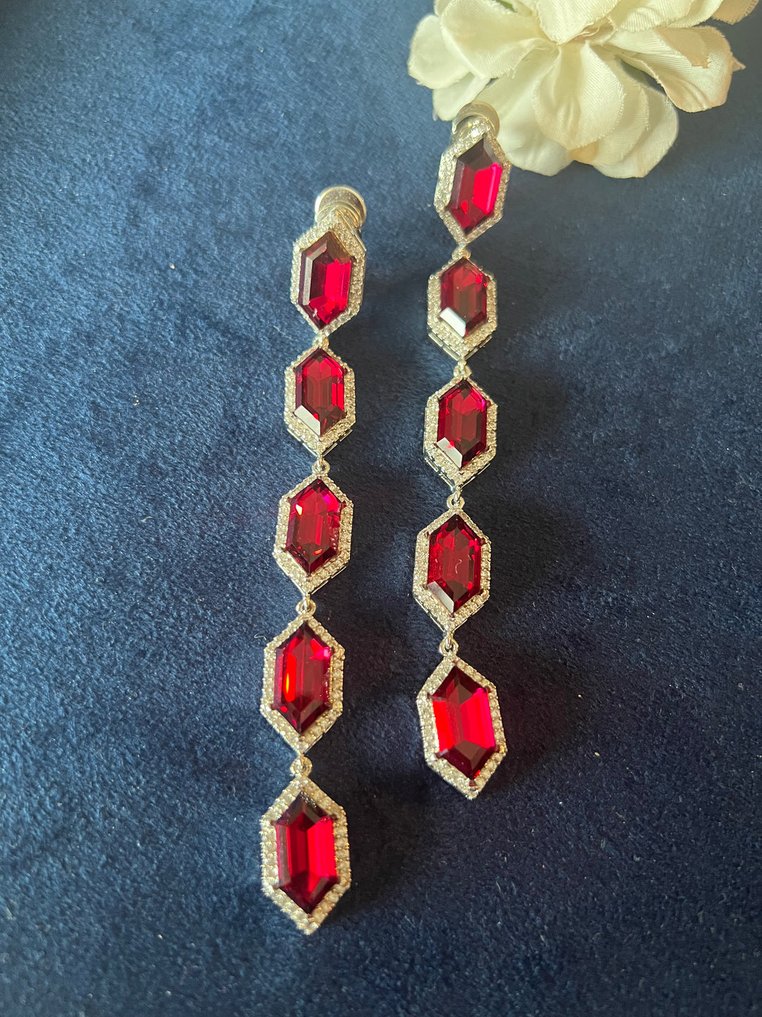 Elegant Crystal Stone Earrings for Showstopping Events