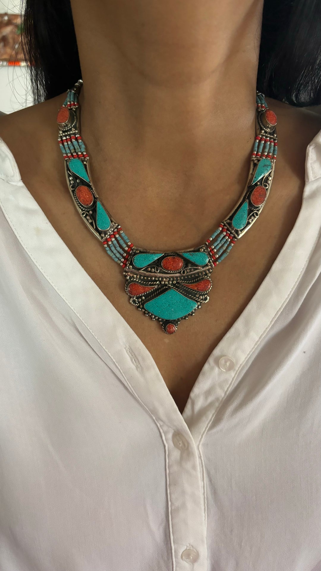 Statement Himalayan Necklace - Premium Quality Craftsmanship