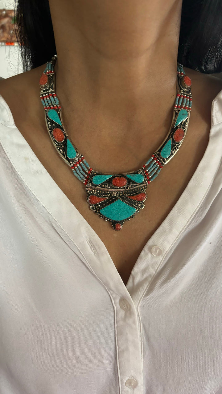 Statement Himalayan Necklace - Premium Quality Craftsmanship