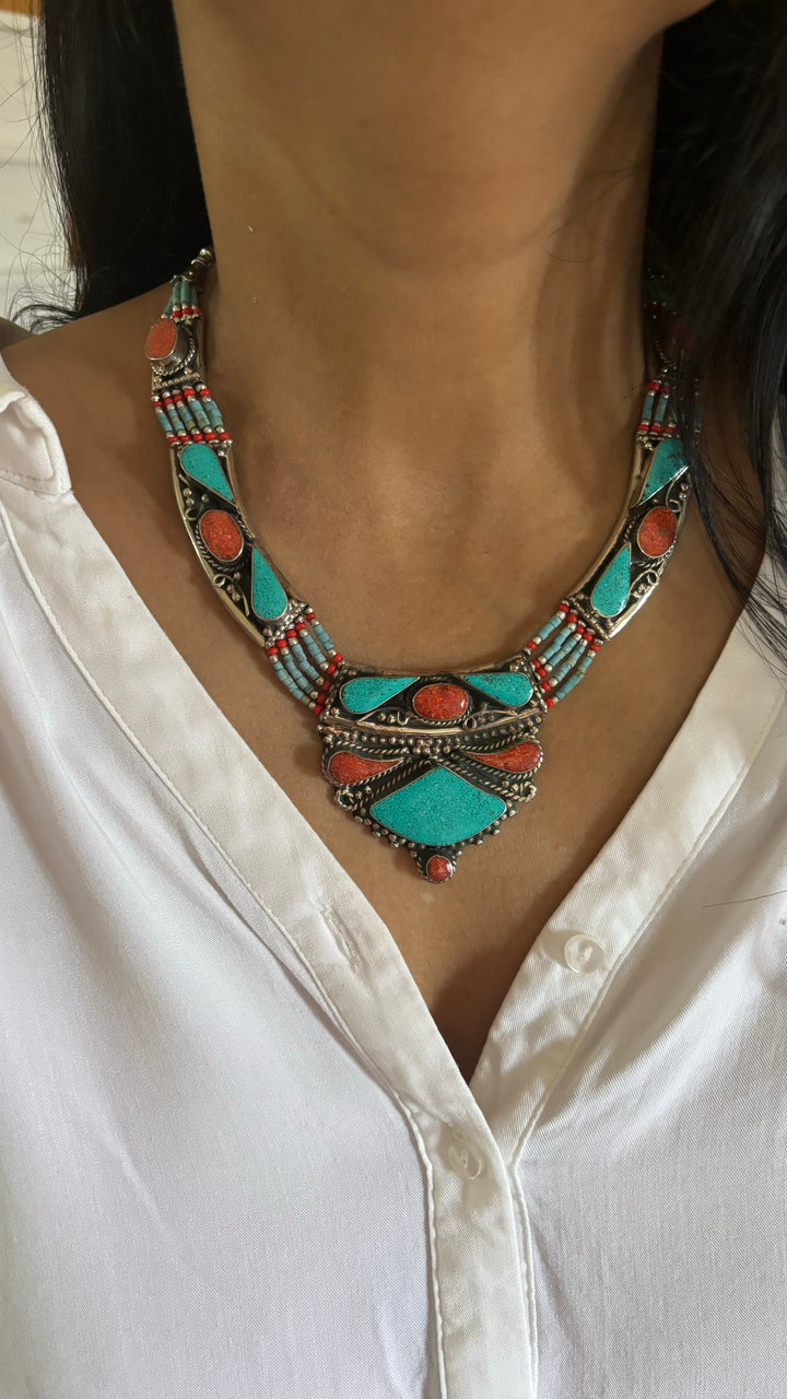 Statement Himalayan Necklace - Premium Quality Craftsmanship