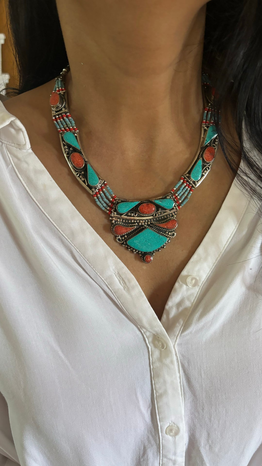 Statement Himalayan Necklace - Premium Quality Craftsmanship