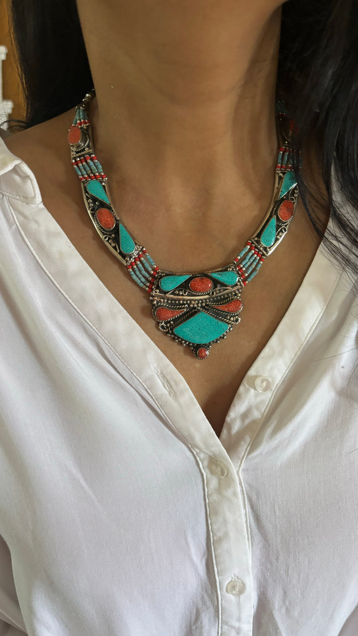 Statement Himalayan Necklace - Premium Quality Craftsmanship