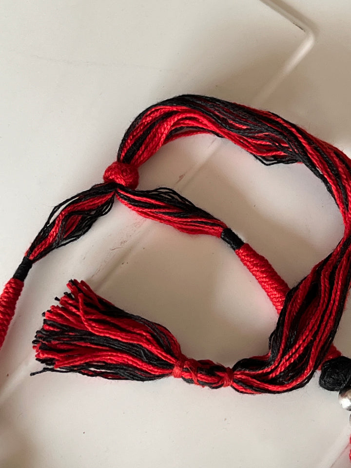 Tribal Pendant Thread Necklace