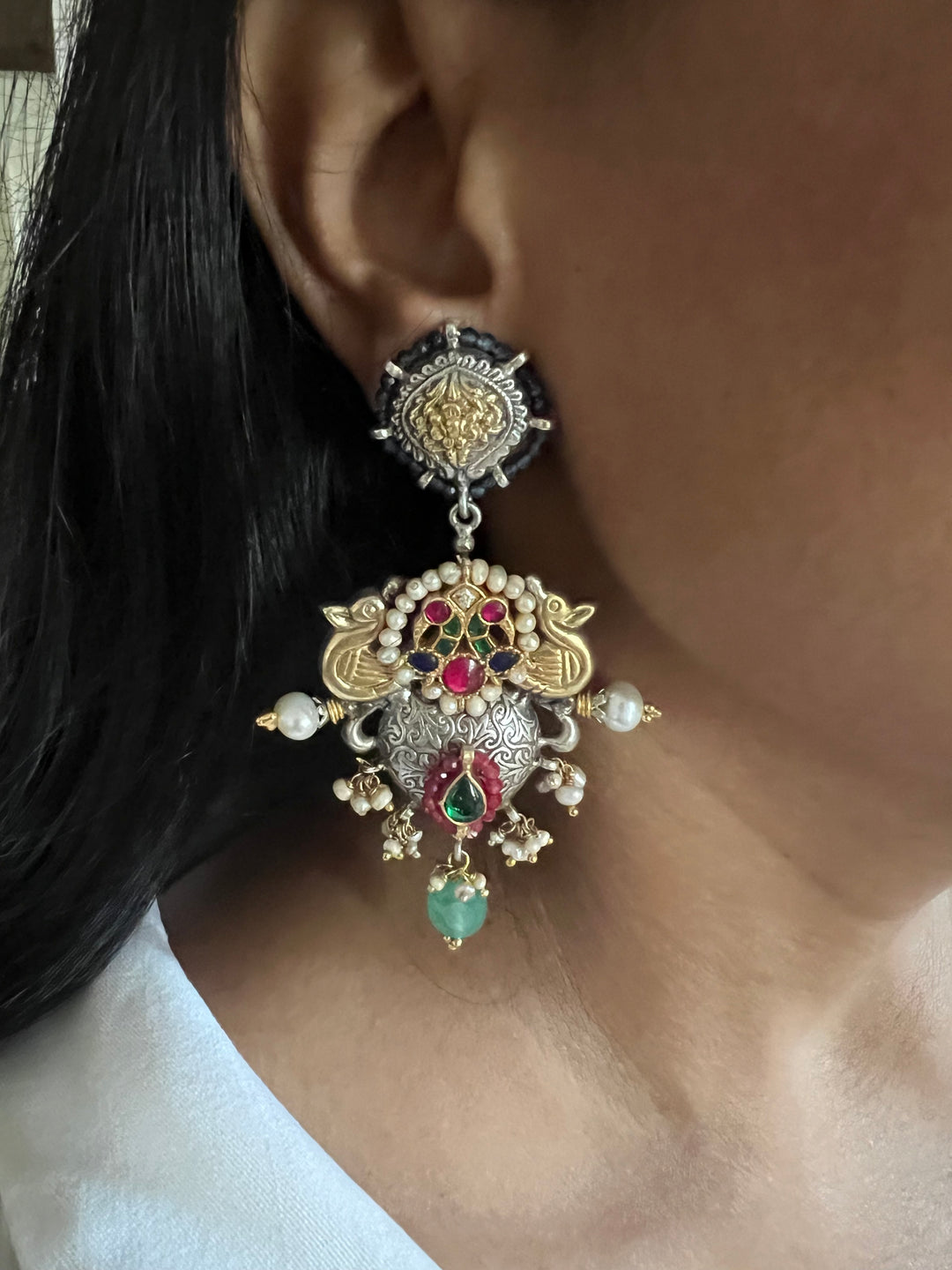 Pure 925 Silver Fusion Earrings