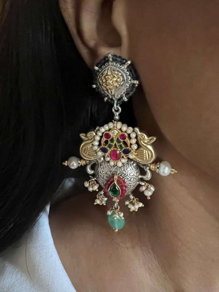 Pure 925 Silver Fusion Earrings