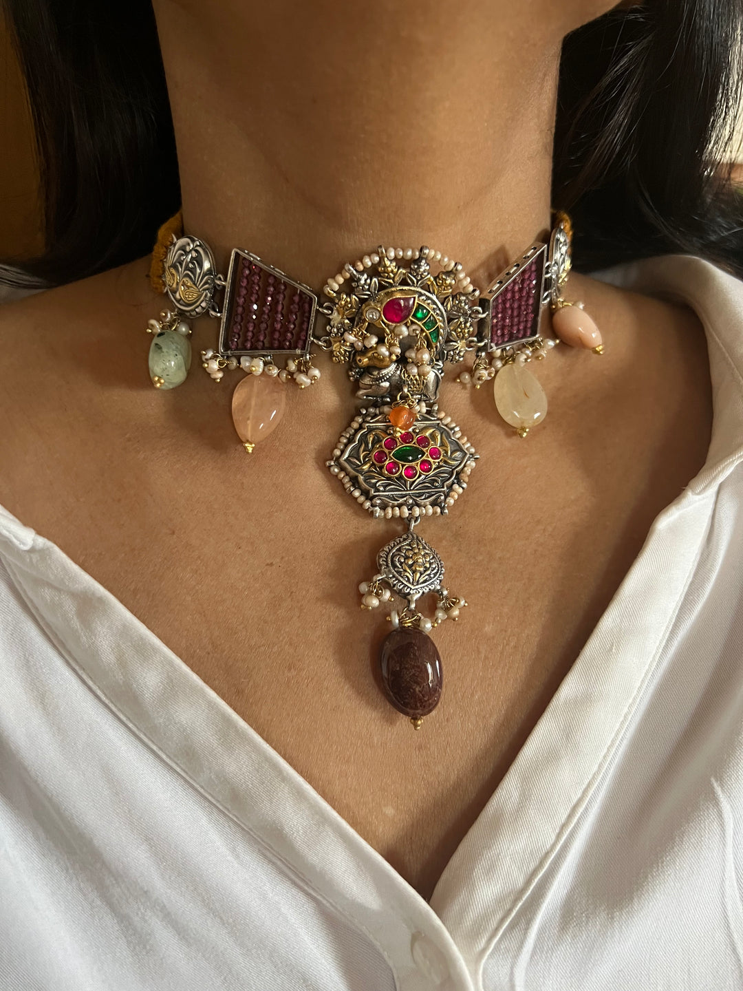 Pure 925 Silver Fusion Choker