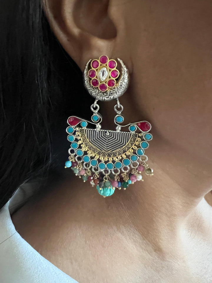 Pure 925 Silver Fusion Earrings