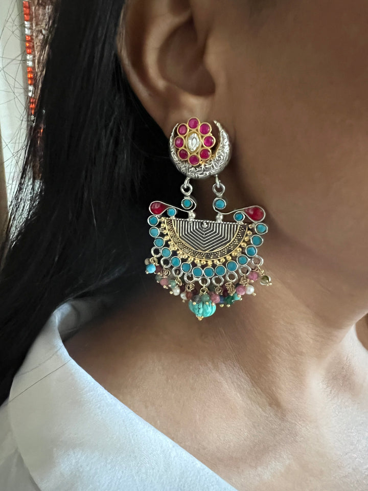 Pure 925 Silver Fusion Earrings