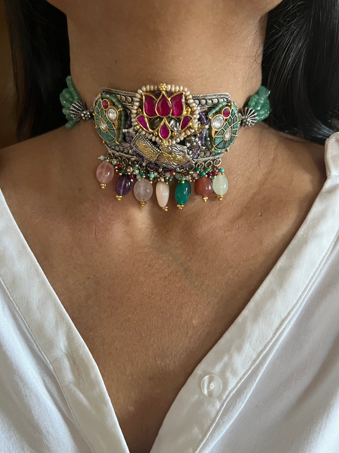 Pure 925 Silver Fusion Choker