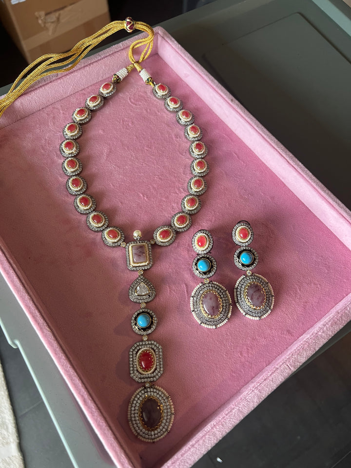 Exquisite Designer Necklace Set for Weddings and Cocktail Events