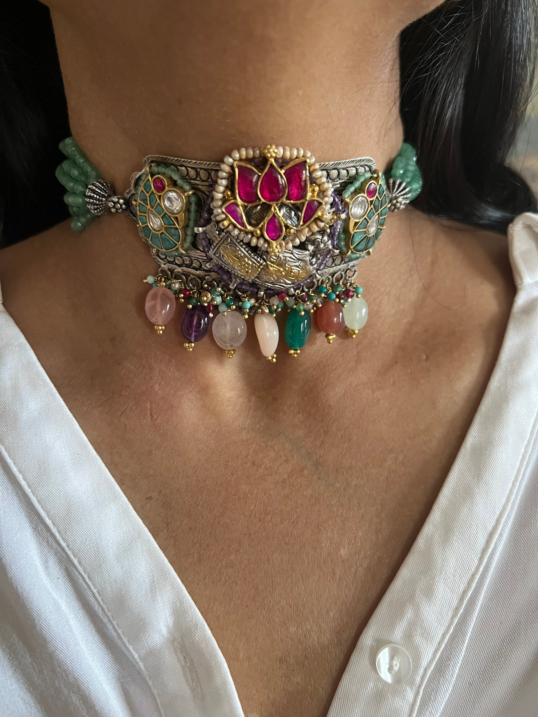 Pure 925 Silver Fusion Choker