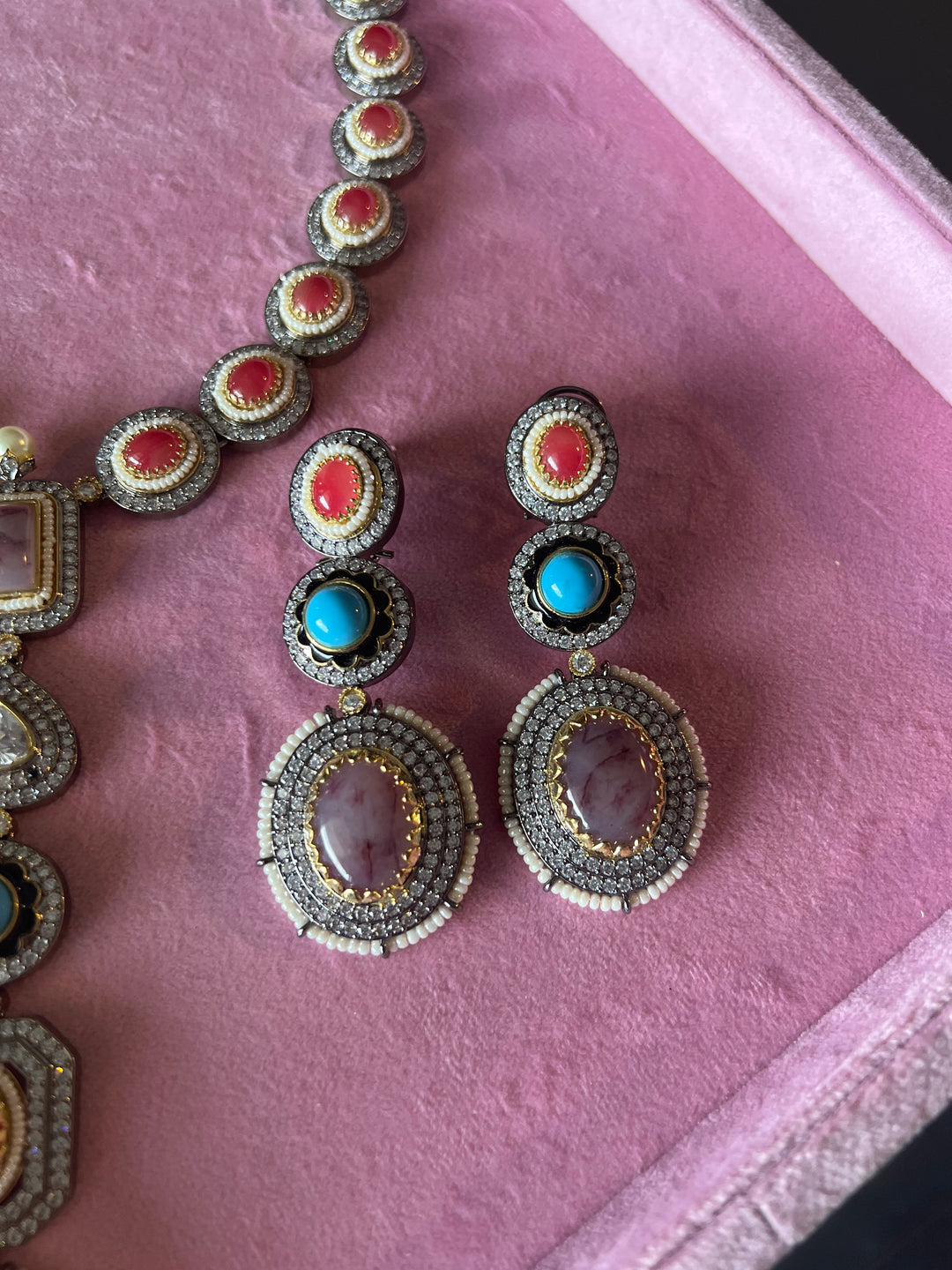 Exquisite Designer Necklace Set for Weddings and Cocktail Events