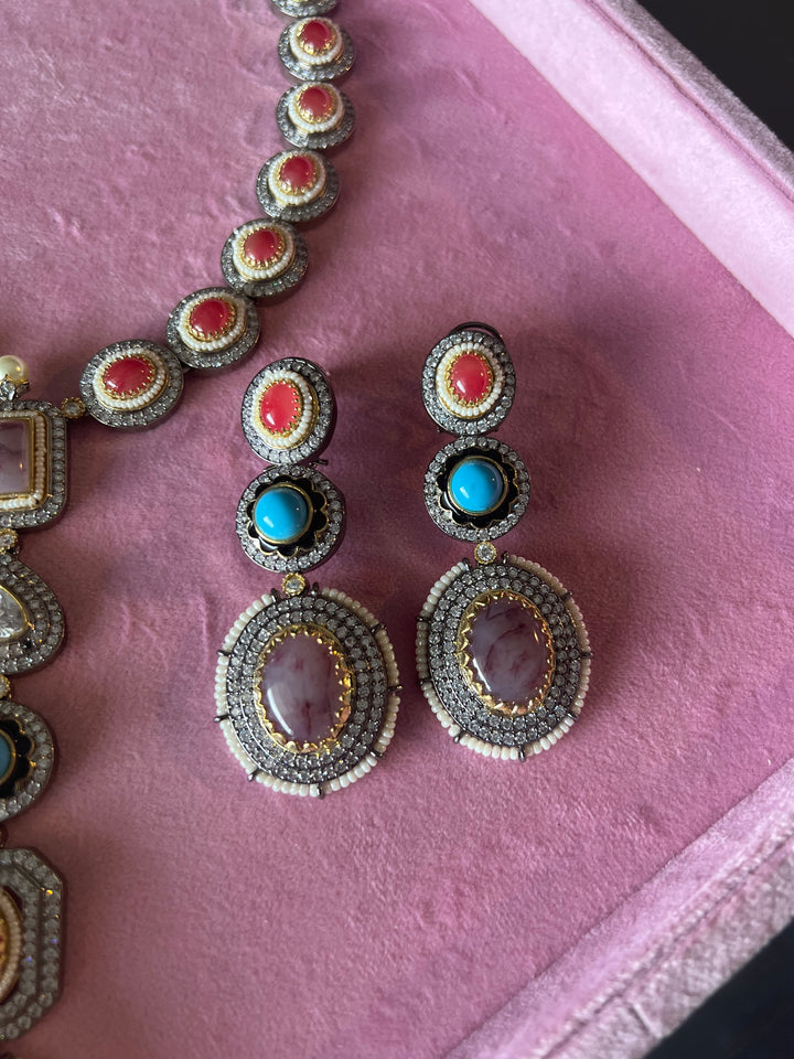 Exquisite Designer Necklace Set for Weddings and Cocktail Events