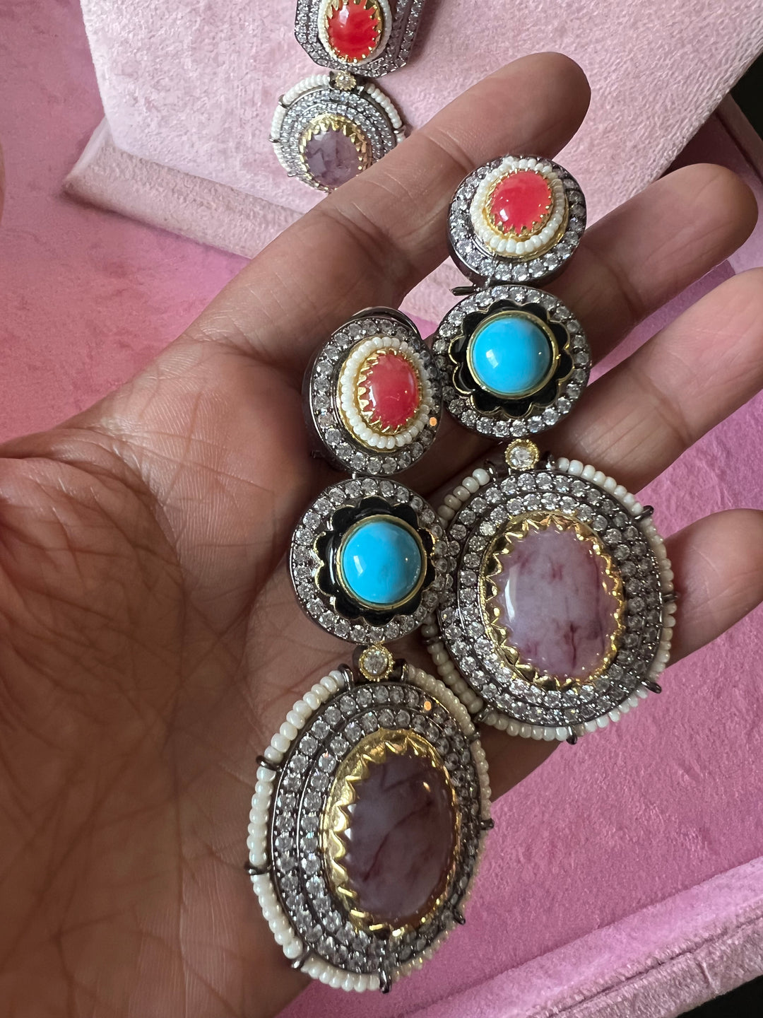 Exquisite Designer Necklace Set for Weddings and Cocktail Events