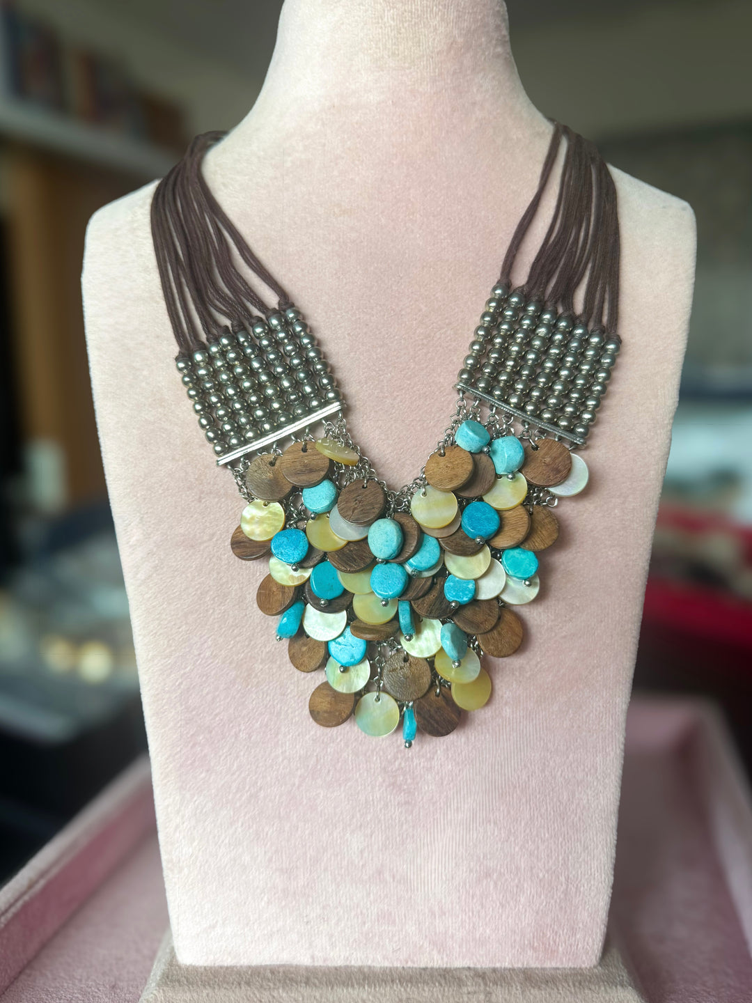 Handmade Boho Chic Tribal Necklace | Premium Statement Jewelry