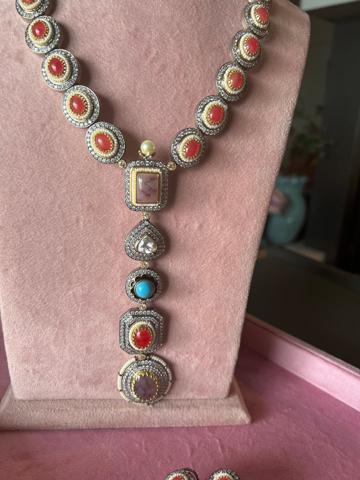 Exquisite Designer Necklace Set for Weddings and Cocktail Events