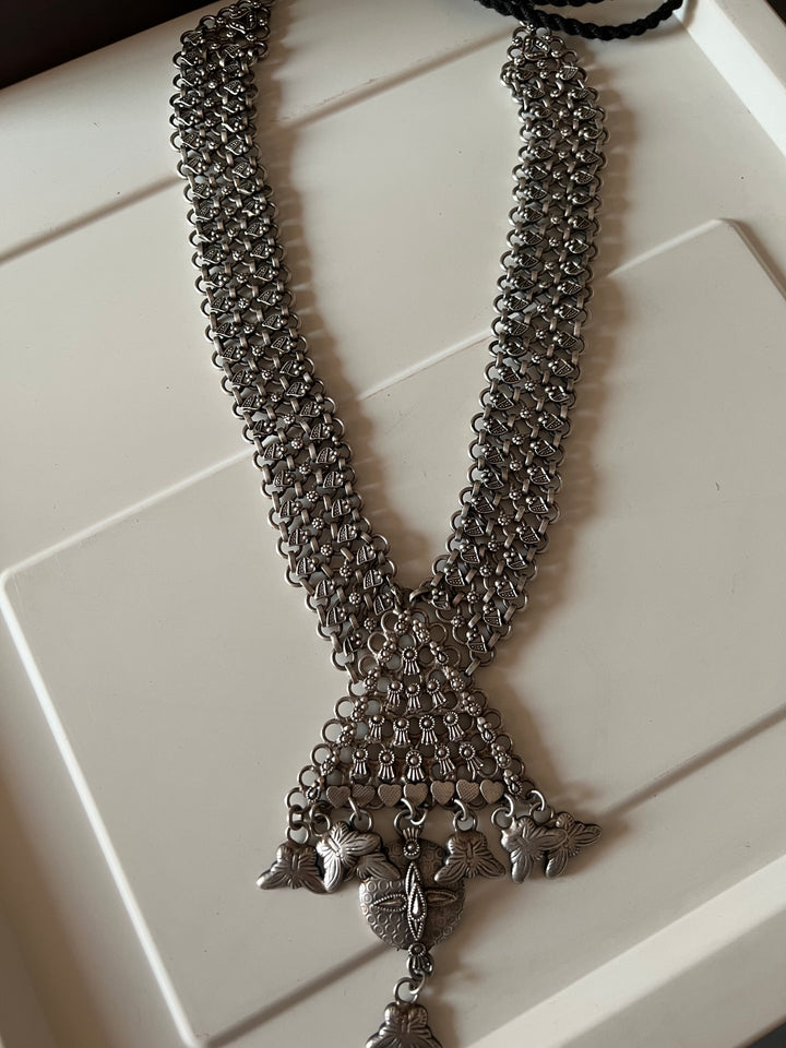 Exquisite Tribal Necklace - Premium Quality Craftsmanship, Silver Replica