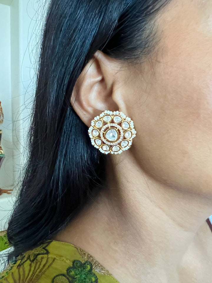 Maharani Kundan Studs