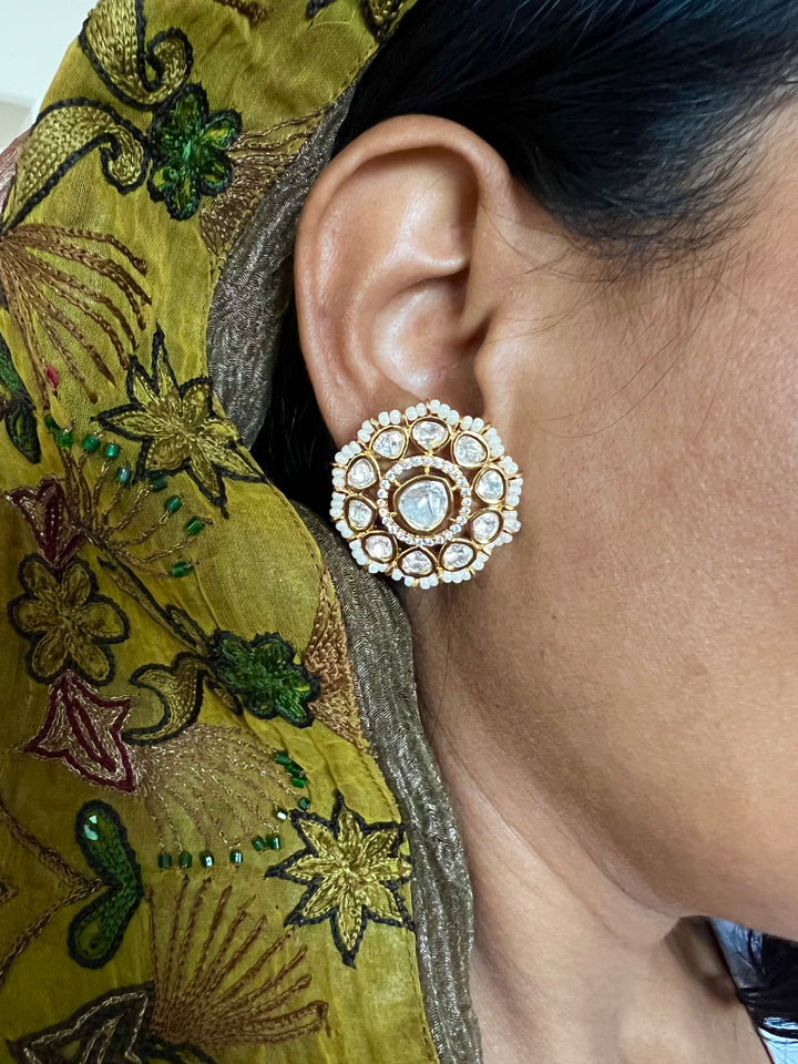 Maharani Kundan Studs