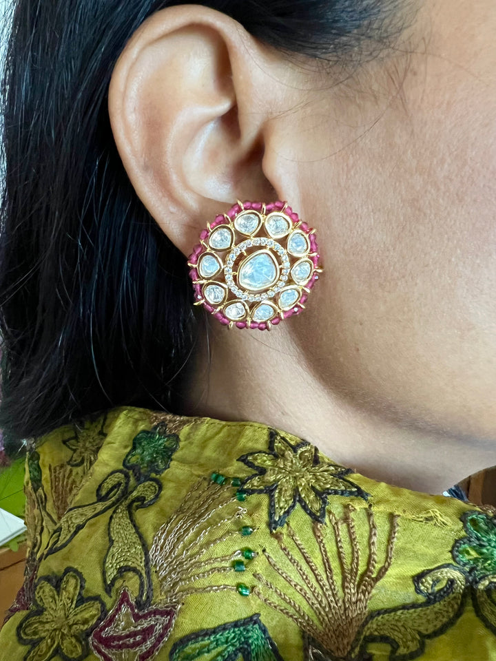 Maharani Kundan Studs