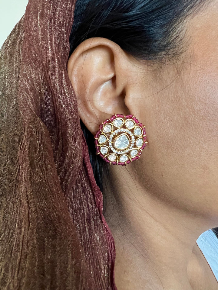 Maharani Kundan Studs