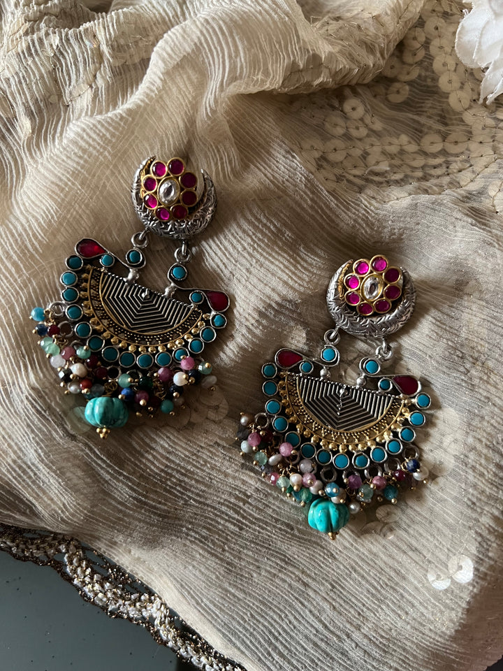 Pure 925 Silver Fusion Earrings