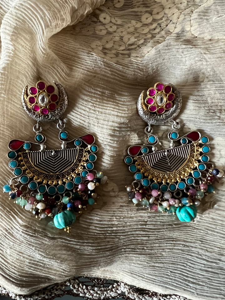 Pure 925 Silver Fusion Earrings