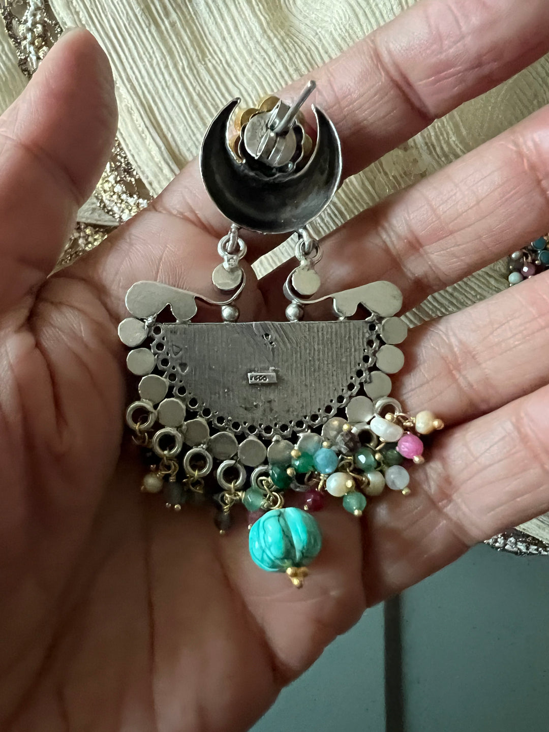 Pure 925 Silver Fusion Earrings