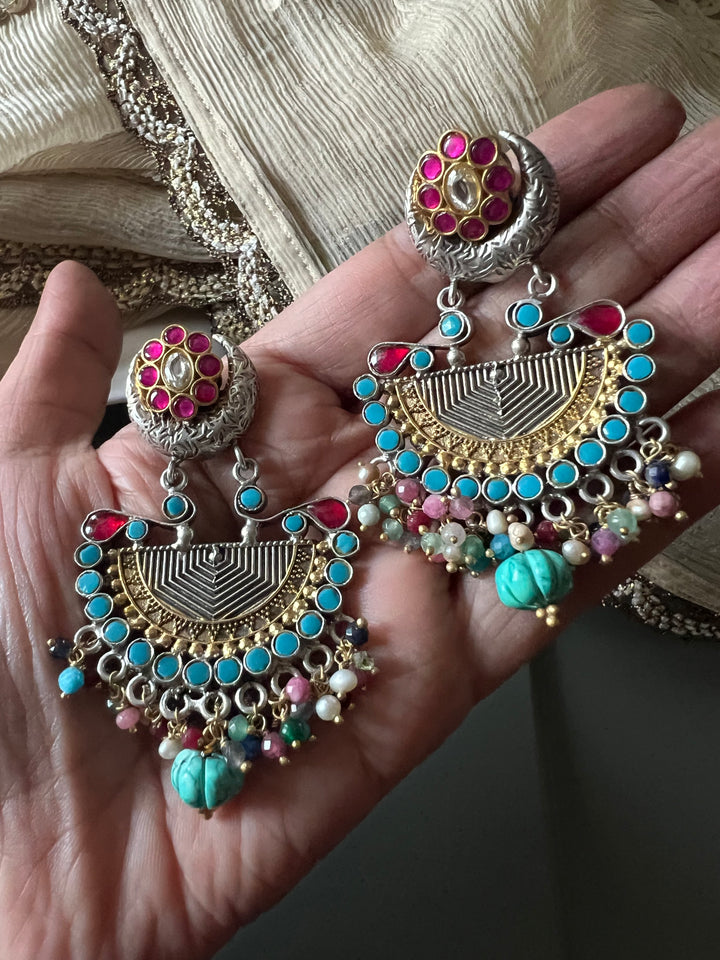 Pure 925 Silver Fusion Earrings