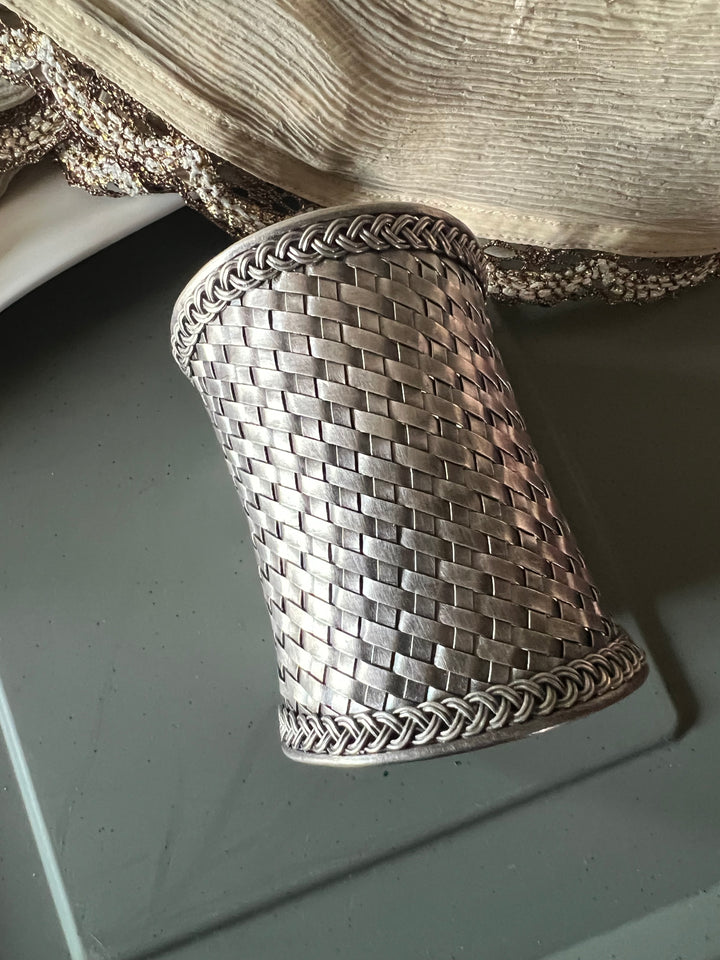 SHIVKA Pure 925 Silver Handcuff