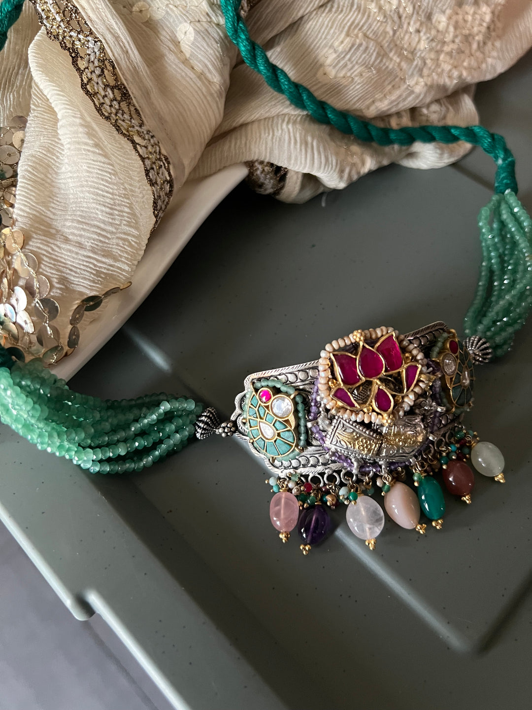 Pure 925 Silver Fusion Choker