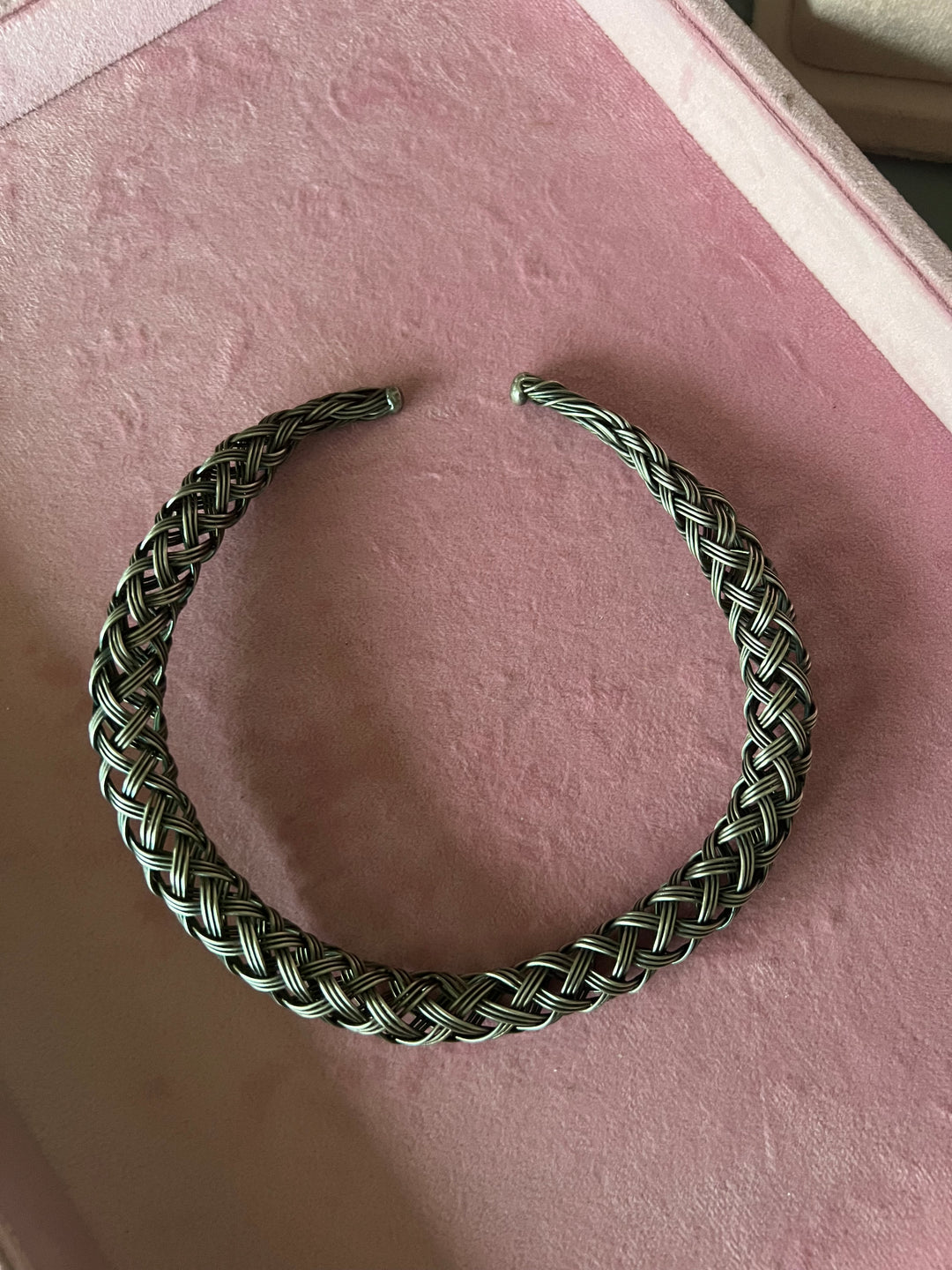 Exquisite Tribal Brass Hasli – Unleash Your Boho Chic