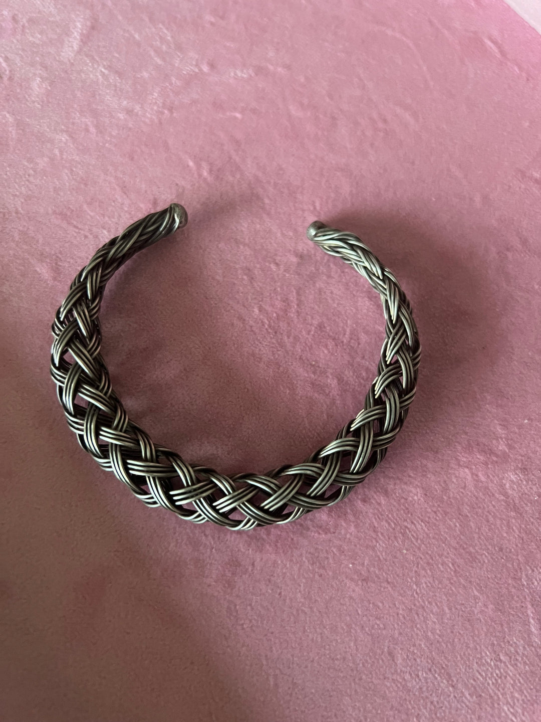 Artisanal Tribal Brass Cuff - A Masterpiece of Elegance