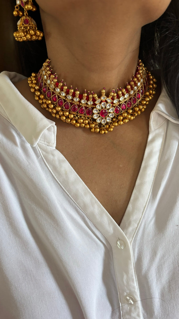 Elegant Wedding Choker Necklace Set - Unmatched Quality and Style