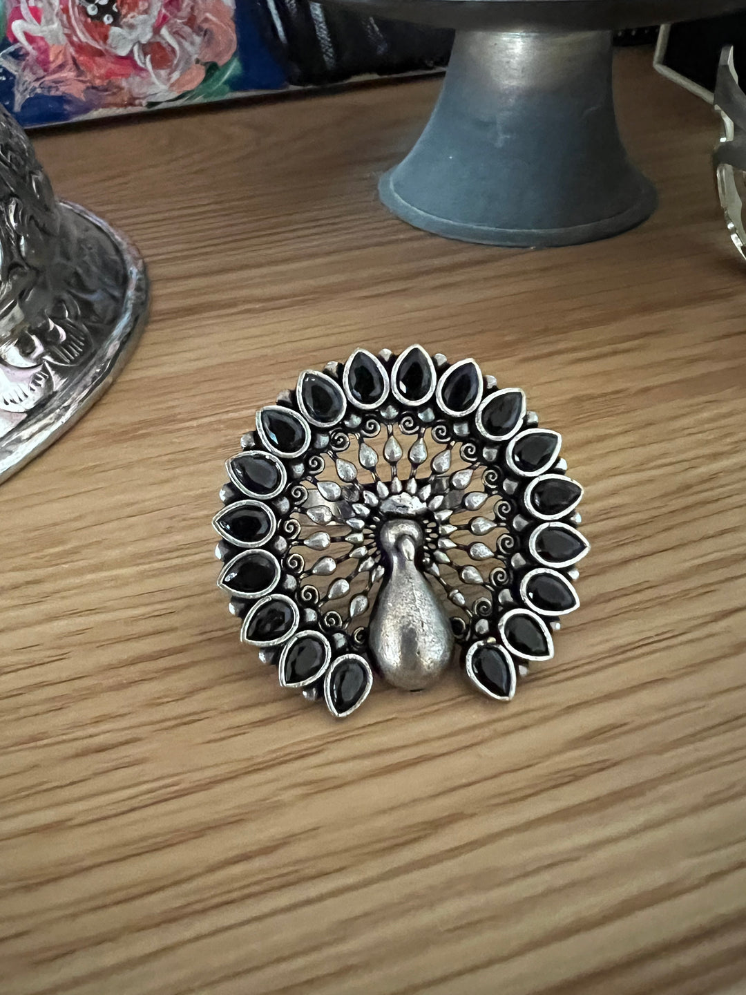 Peacock Ring