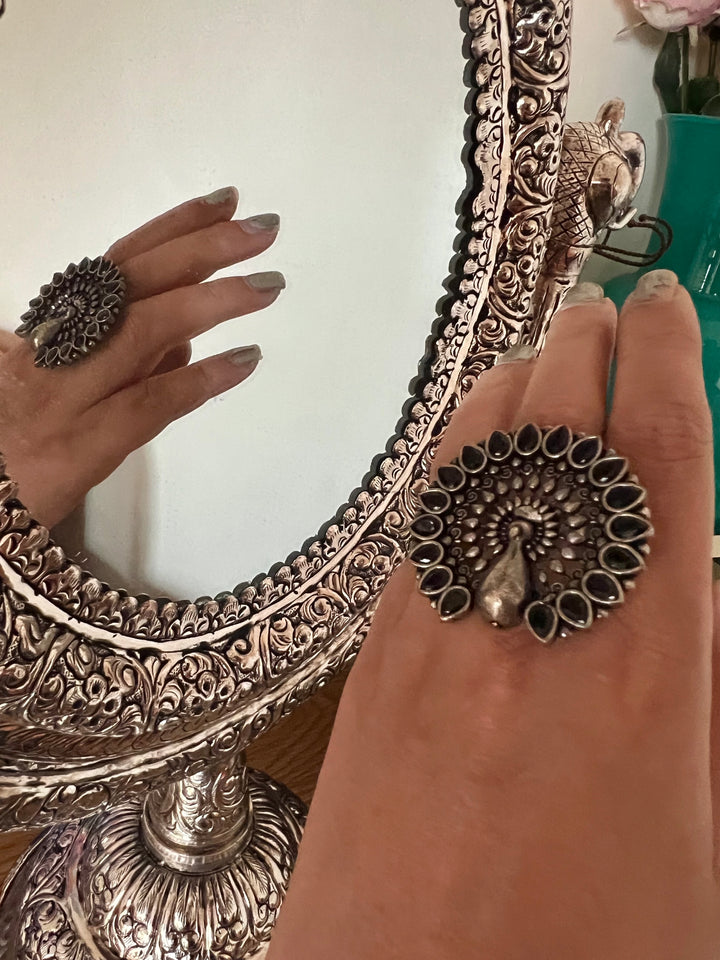 Peacock Ring