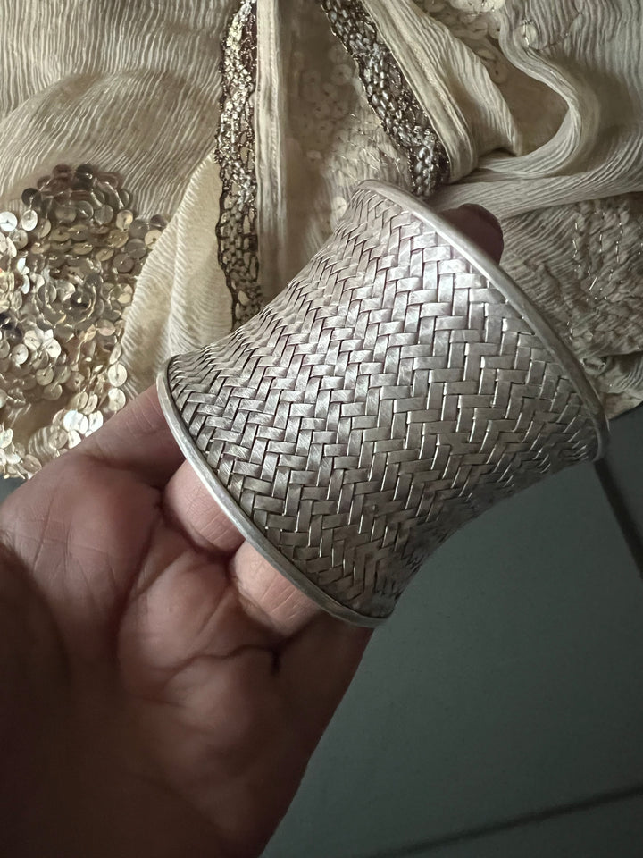 SHIVKA Pure 925 Silver Handcuff