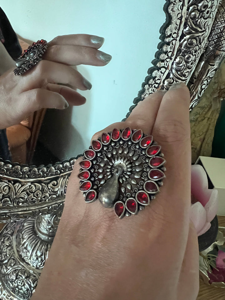 Peacock Ring
