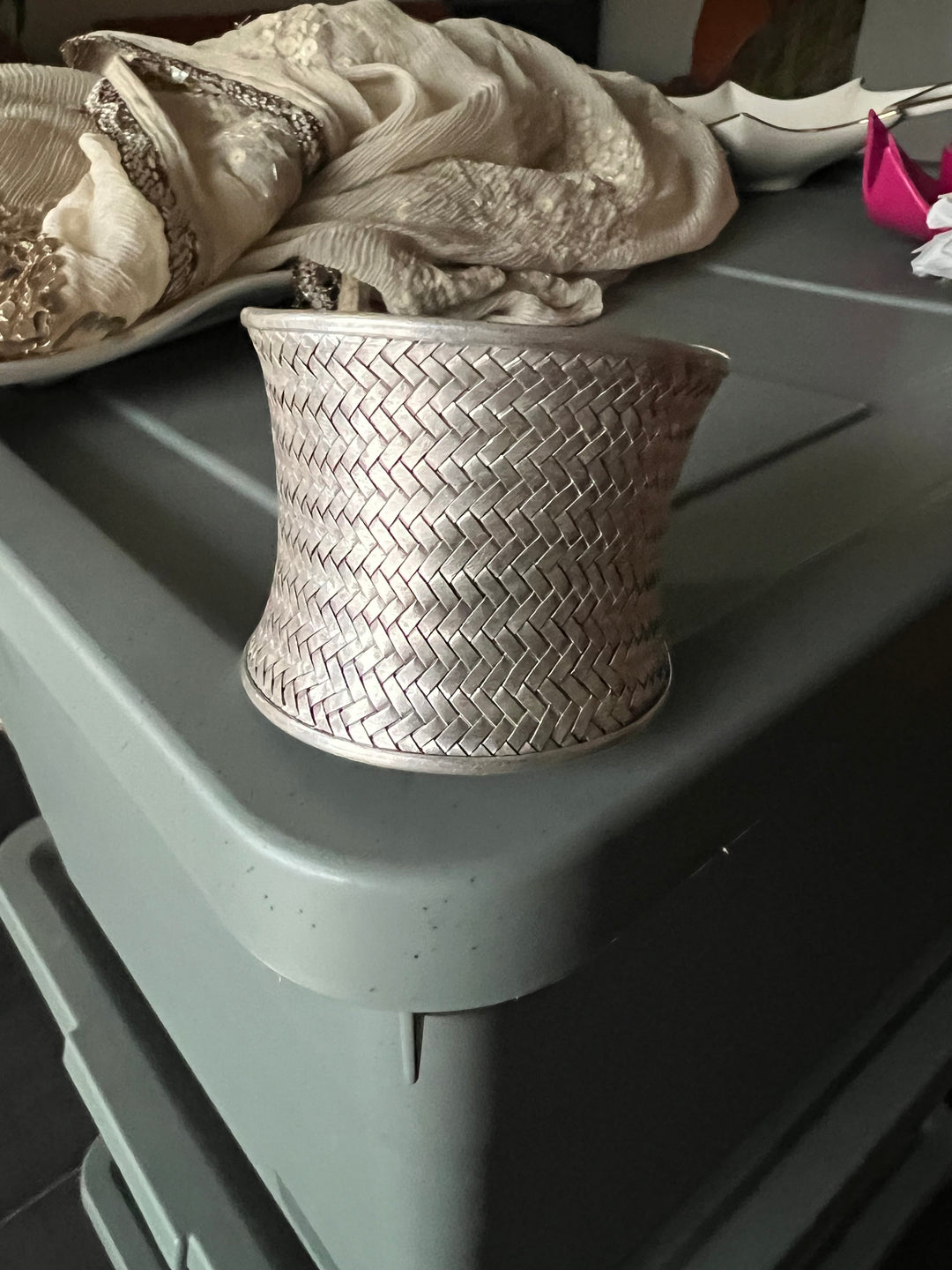 SHIVKA Pure 925 Silver Handcuff