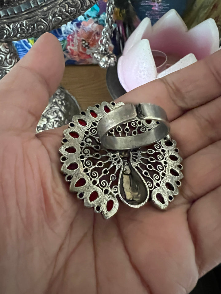 Peacock Ring