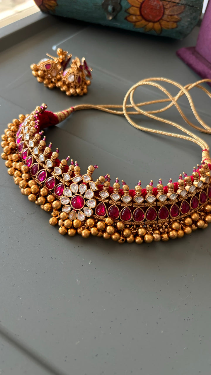 Elegant Wedding Choker Necklace Set - Unmatched Quality and Style