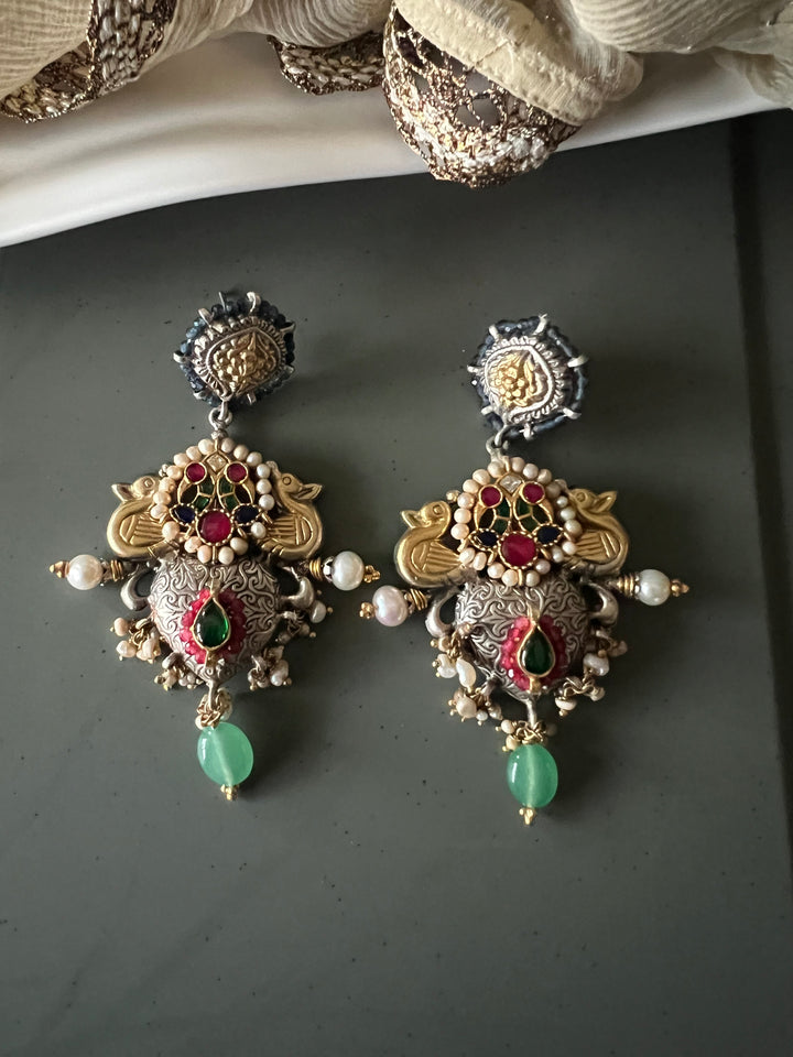 Pure 925 Silver Fusion Earrings